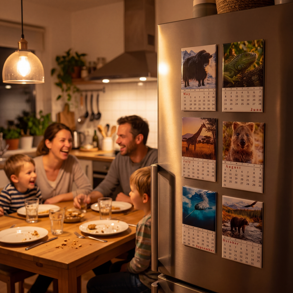 Photo Calendar Magnets